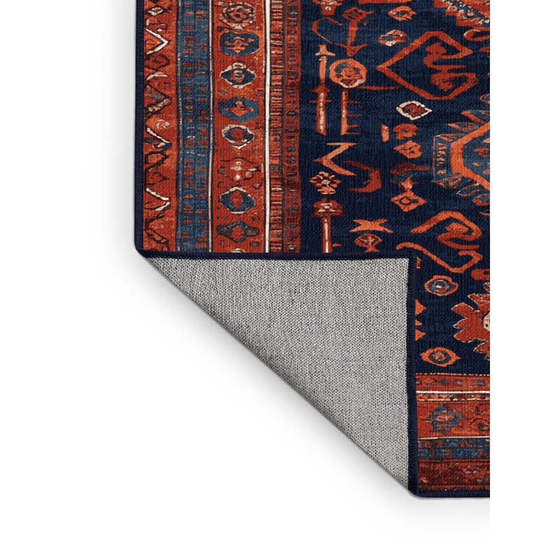 Tapis mauve lavable à la machine, Carré 3 pi