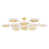 White/Polished Brass is unavailable