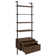 Itxel 31-Inch 4-Shelf Storage Wall Bookshelf Walnut