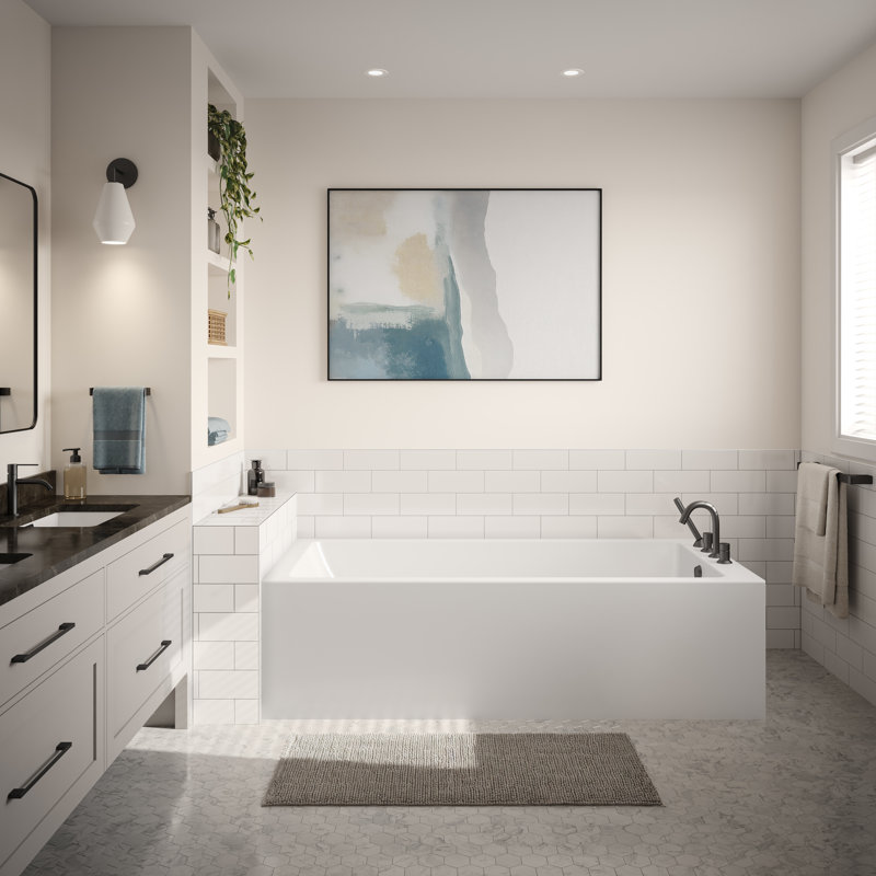 Baignoire de coin Nevia 7236 IFS AFR, Oui
