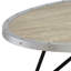 Table basse ovale
