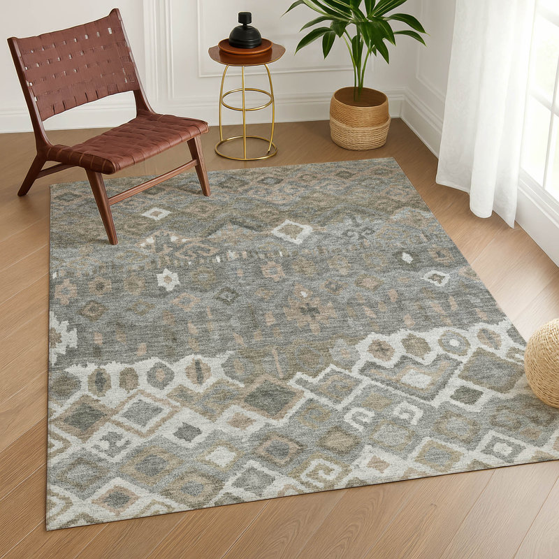 Tapis d'intérieur / extérieur lavable à la machine Chantille ACN2304, Rectangle 10 pi x 14 pi