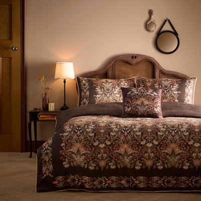 Cotton Floral Duvet Cover Set with Pillowcases Included