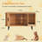 Cat Litter Box Enclosure With Cat Scratch Pad-1993149076