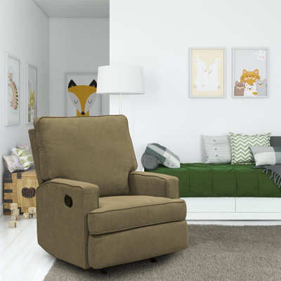 Emily Upholstered Reclining Rocking Chair