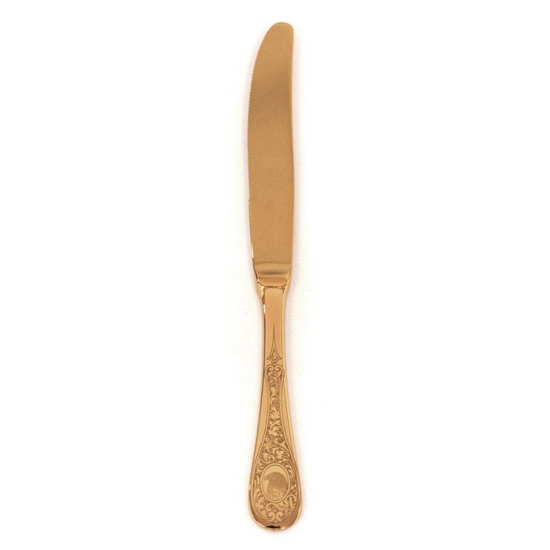 Diana Stainless Steel Dessert Knife, Bronzo