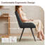 Chaises de salle à manger modernes, tissu d'ameublement en tissu Tech avec un design élégant, rembourrage au niveau du canapé, adapté aux animaux de compagnie, résistant aux égratignures durable, pour la cuisine, la salle à manger ou le bureau personnel-1297467855-1304183531