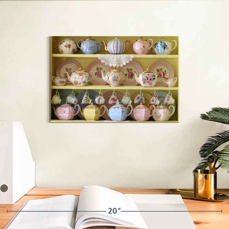 Senne Teaware Collection, 8" H x 12" W