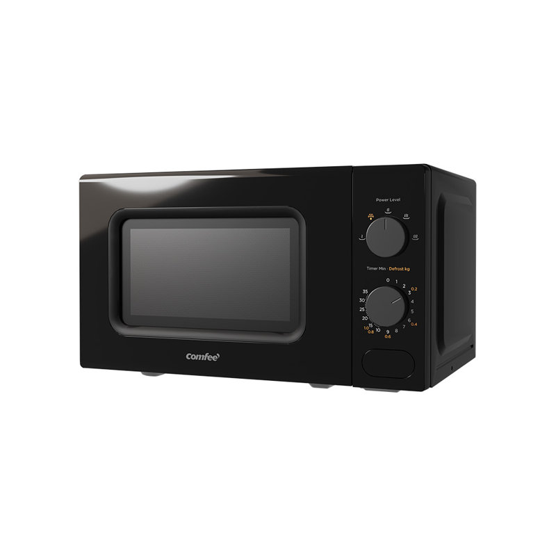 Comfee 33.5cm 20L L 700W - Watt Countertop Microwave, Black