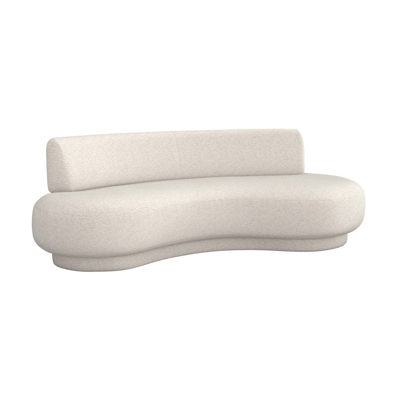 Nuage Upholstered 96 " Sofa, Drift Chenille
