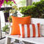 Coussin à rayures horizontales 14 po x 20 po Horizon-310278238