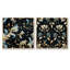 Keighley - Ensemble de 2 collages carrés botaniques abstraits-101860172-101860174