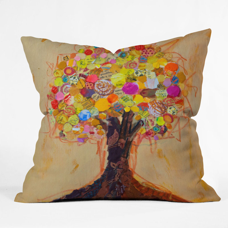 Coussin décoratif, 16 po x 16 po