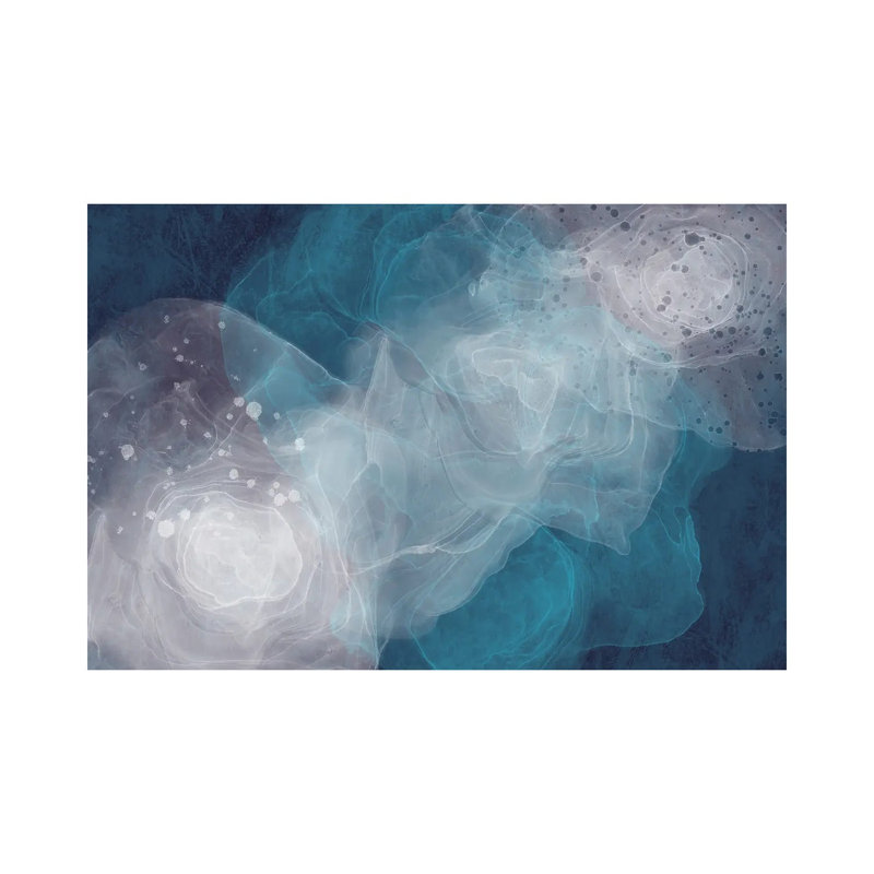 Alcohol Ink XV by Melanie Viola - Painting on Canvas, Wrapped Canvas, 101.6 cm H x 66.04 cm W x 1.91 cm D