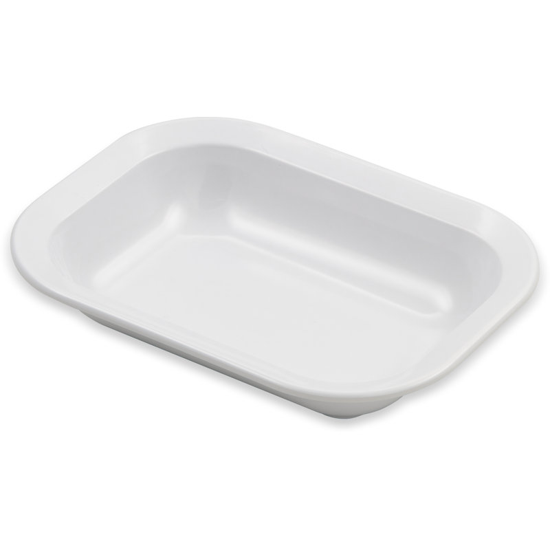 Assiette de service compartimentée, Blanc
