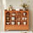 Simple and Retro Solid Wood Display Cabinet