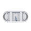 59''X 29'' Freestanding Soaking Acrylic Bathtub