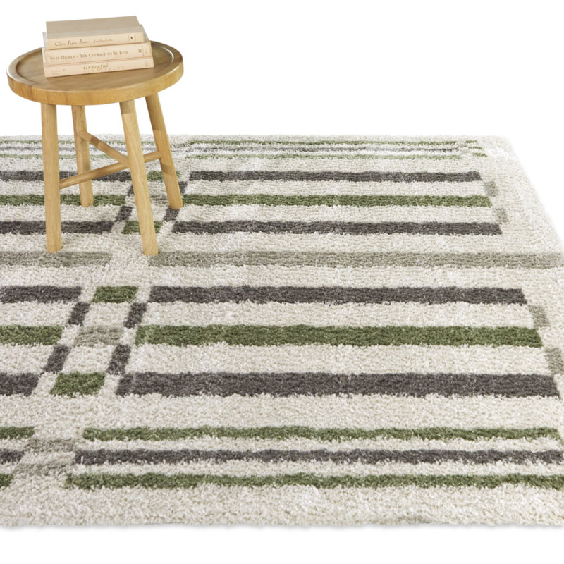 Rectangle Carrubba Rectangle 5'3" X 7' Area Rug