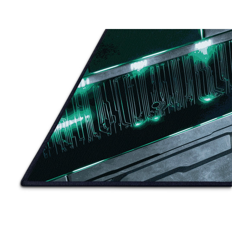Solar Echo Rug, Square 8'