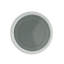 Table d'appoint blanche avec rangement en bois d'acacia et table de bout ronde de jardin blanche MGO, 20 po