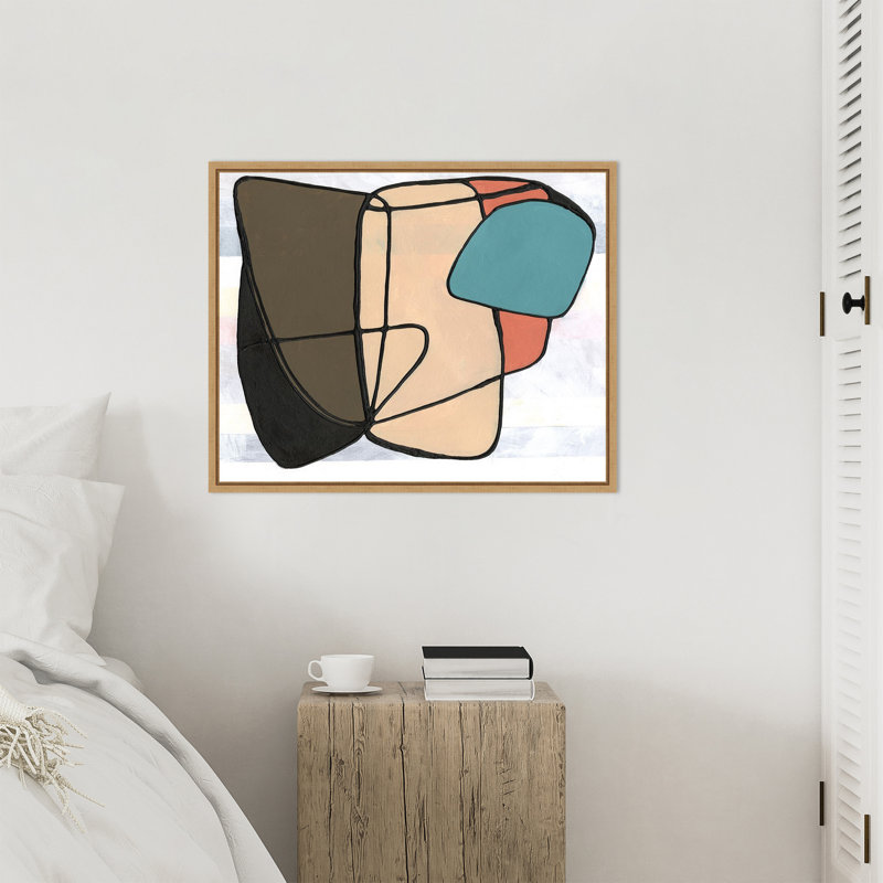 "Futur moderne II" par Vanna Lam, reproduction d'art sur toile encadrée, H 23 po x l 28 po