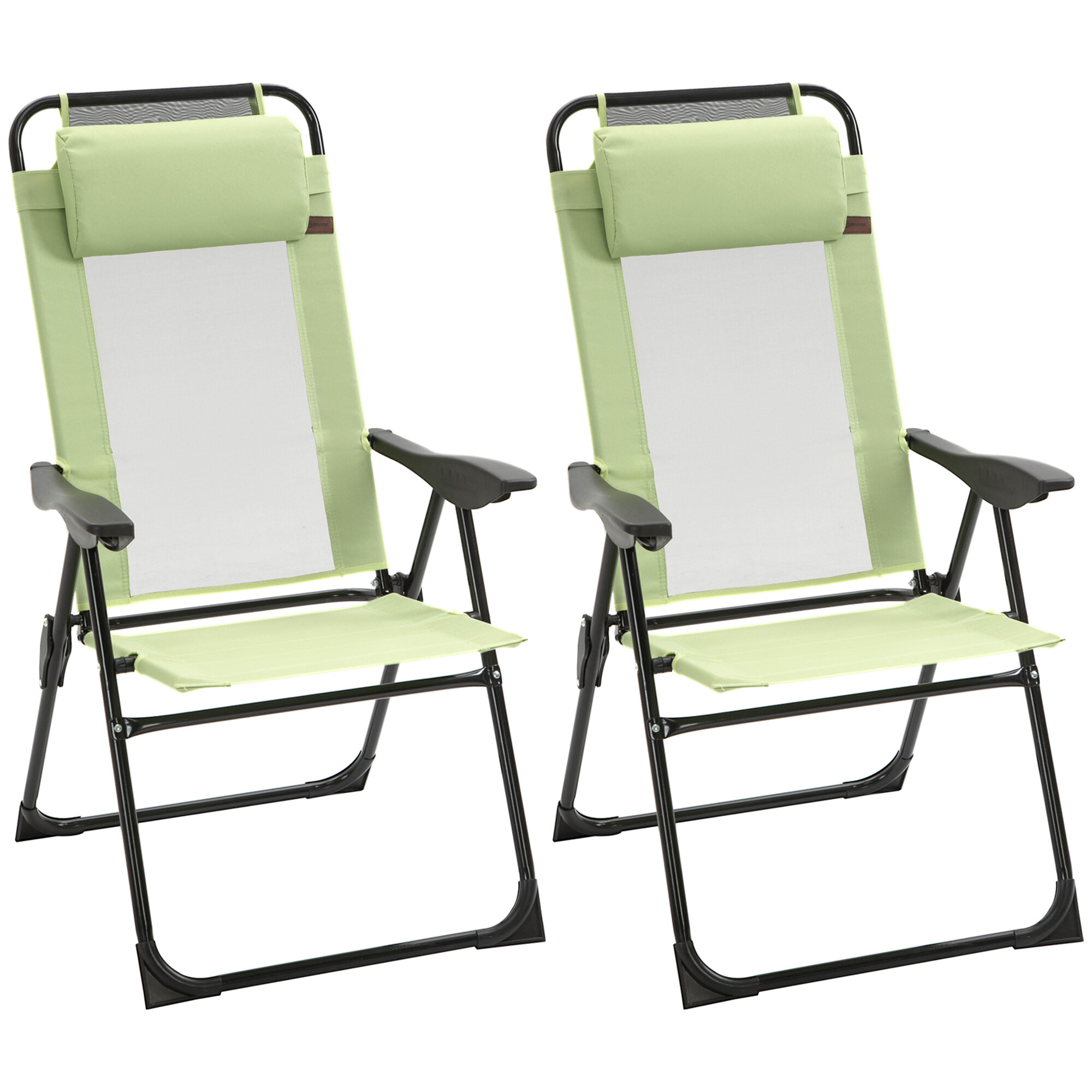 Jahvarni Portable Folding Camping Chair Arlmont & Co. Color: Green