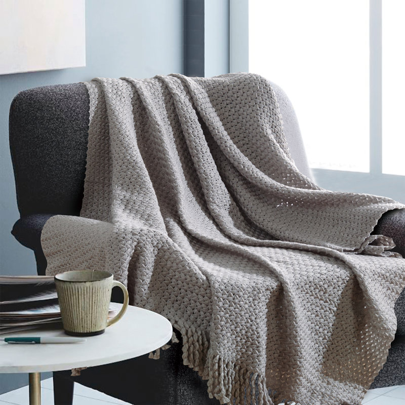 Throw Blanket, Gray