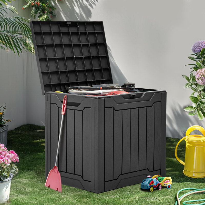 Flash W Deck Box, Black