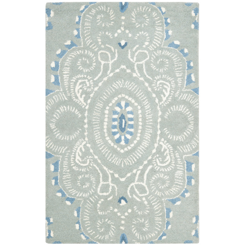 Colesberry Wyndham Hand Tufted Wool Rug, Rectangle 5' x 8'