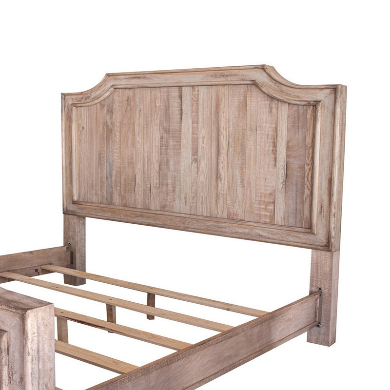 Kurosh Solid Wood Standard Bed, King
