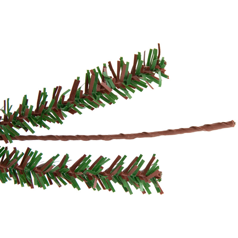 Arbre de Noël artificiel 3 pi vert et brun avec brindille moyenne 3 pi