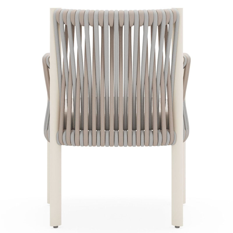 Eve Outdoor Dining Armchair, Graphite
