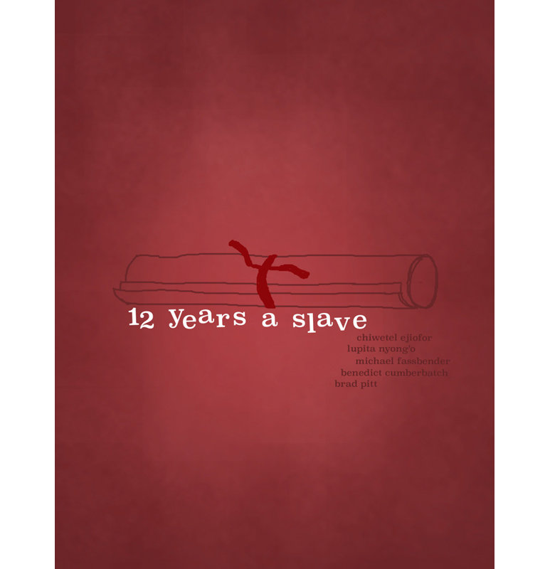 12 Years a Slave, 24" H x 19" W