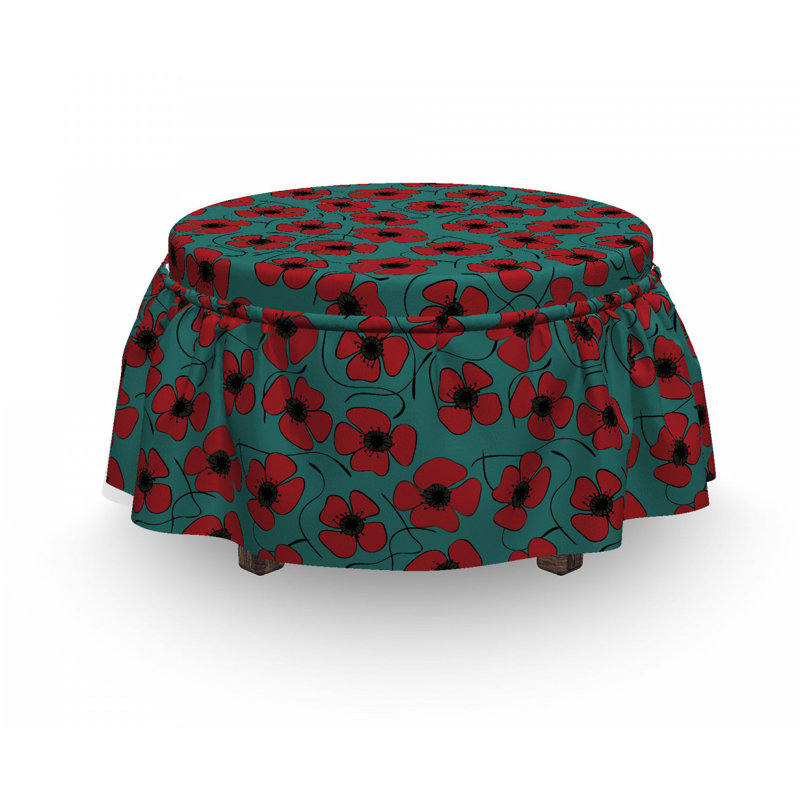 Housse pour repose-pieds tourbillons