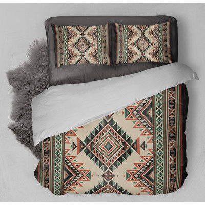Channel Geometric Shapes Comforter
