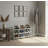 Three-Tier Telescopic Shoe Rack, Green, 18-33 Inch Adjustable, Durable Storage For Wardrobes/Entrance Spaces.-1950604283