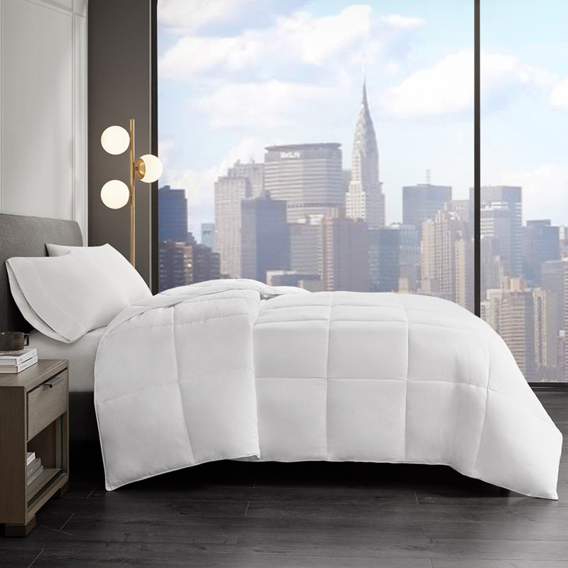 Édredon en duvet de coton sans plumes, Grand lit