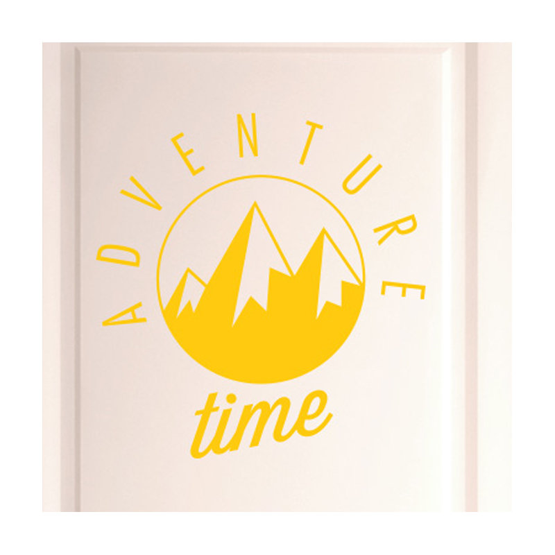 Wall Decal, Dark Yellow