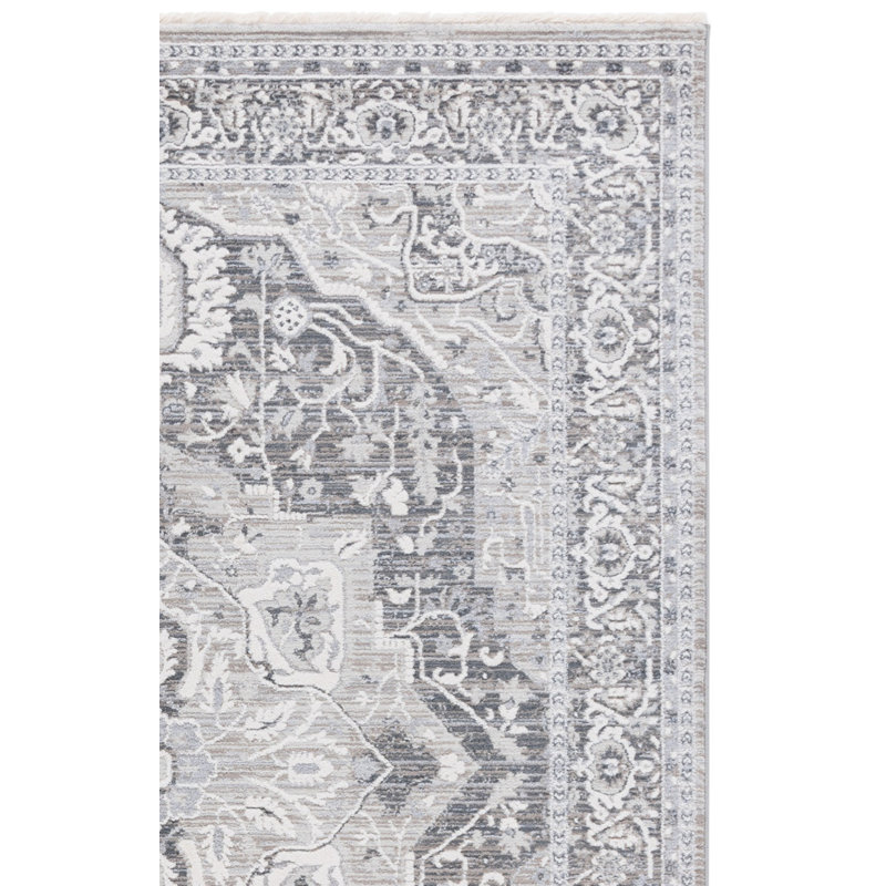 Tapis oriental en polyester Clover 1270, Rectangle 4pi x 6 pi