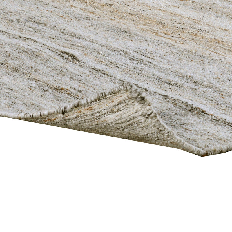 Abstract Area Rug in Gray, Rectangle 5' x 8'