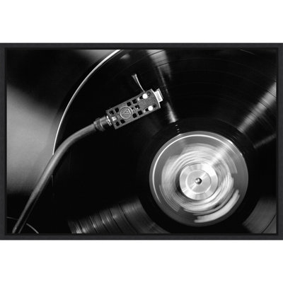 «Vinyle n ° 2» par Picufy Studio III, reproduction d'art sur toile encadrée