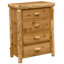 Commode à quatre tiroirs Fireside Lodge Cedar - Naturel - Premium Line-14234338