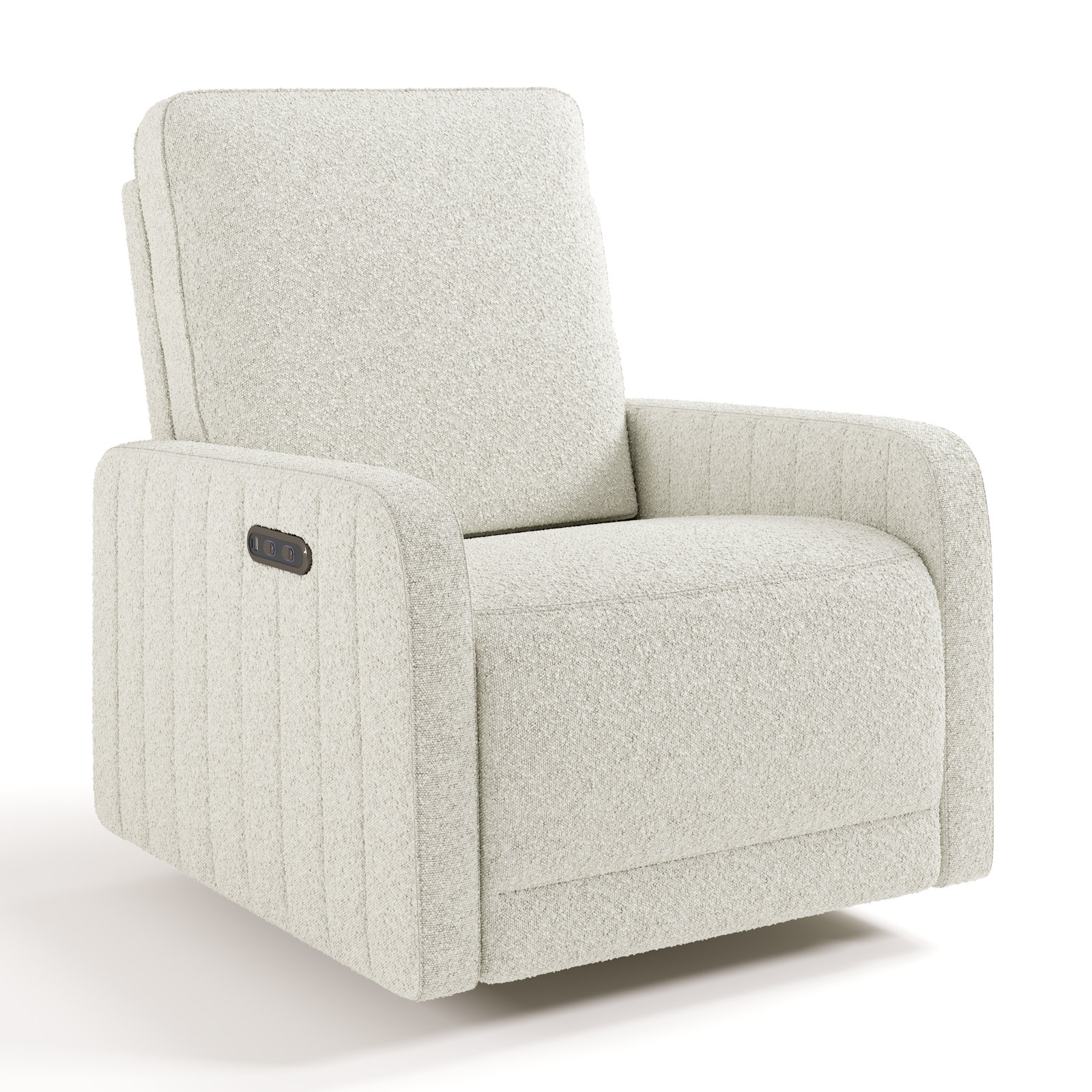 Kyoto Nursery Chair, Ivory Boucle