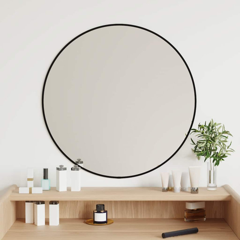 Jenkintown Round Mirror, Gold, 60cm x 60cm