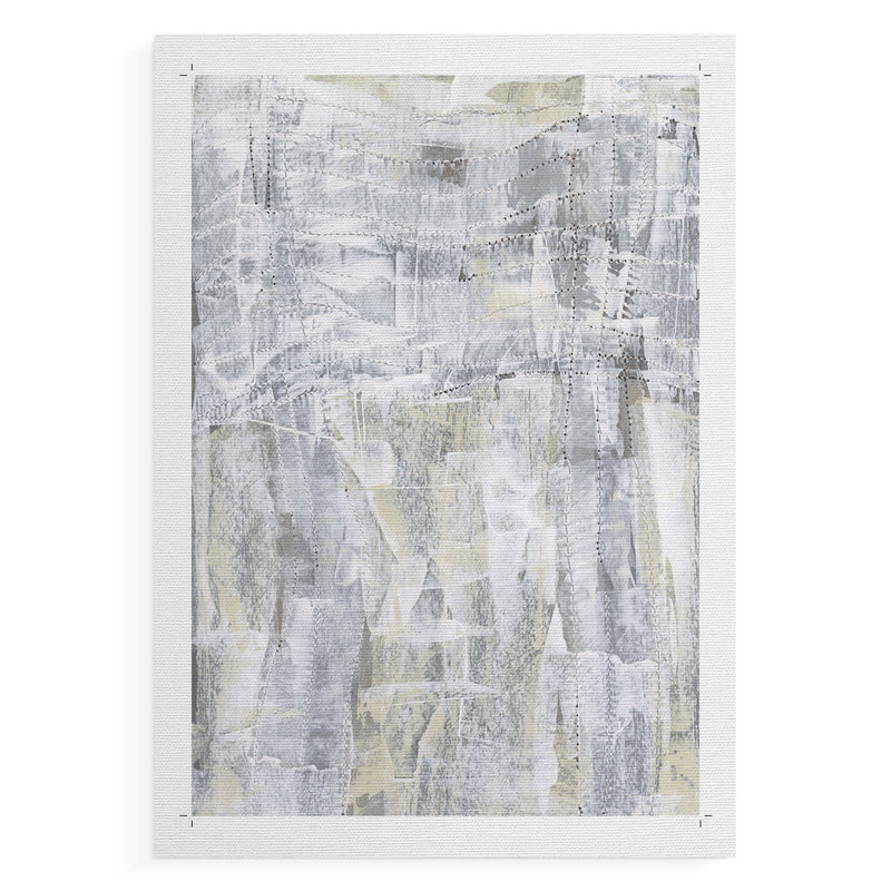 Ghost Town I - Impression sur toile seulement - NON-CADRE, H 36 po x l 24 po