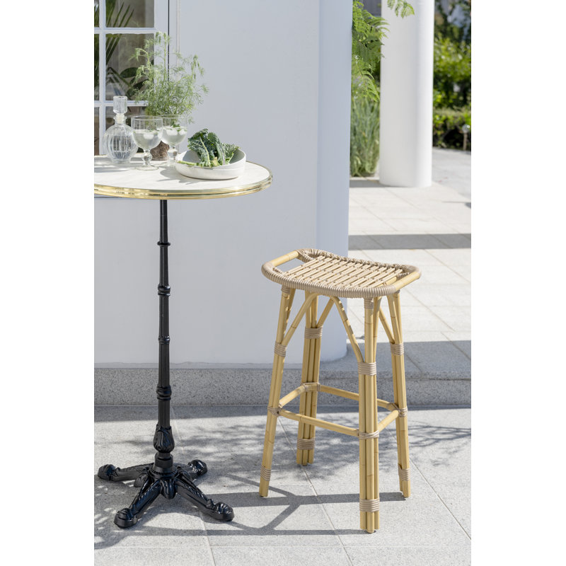 Salsa Outdoor Bar Stool, Natural