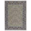 Wool Oriental Area Rug in Beige/Dark Blue