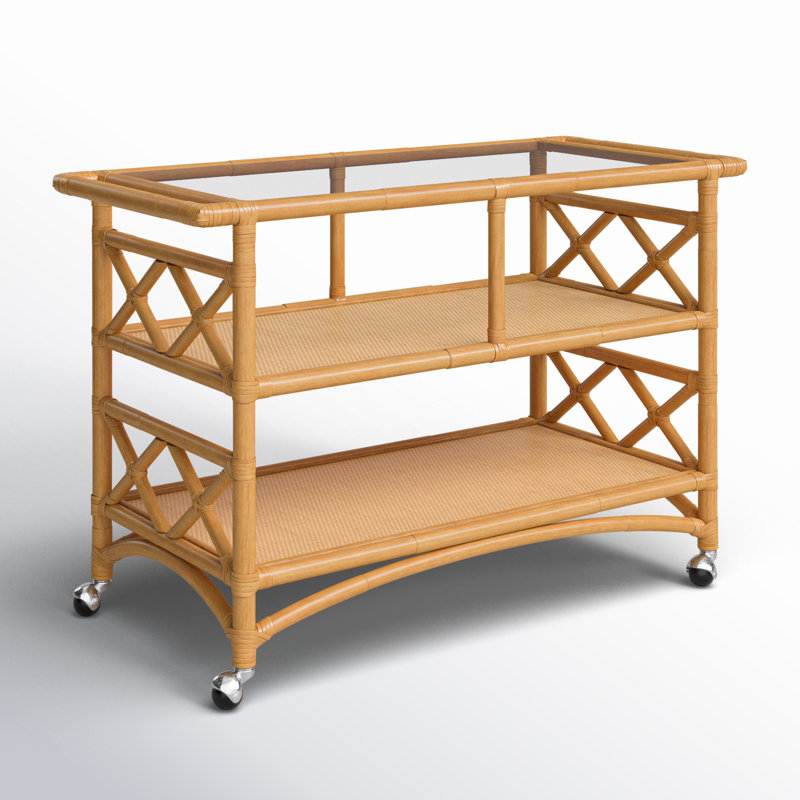 Montgomery Bar Cart, Honey