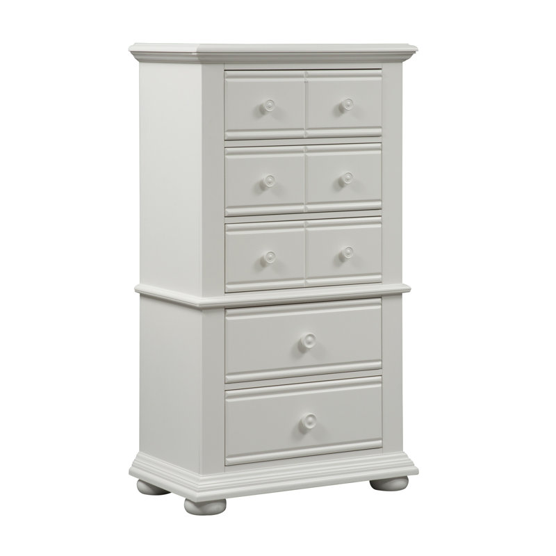 Alvy Solid Wood 31'' W 5 - Drawer Dresser