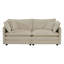 Ensemble de canapé rembourré 4 places avec coussins Jagger Chenille-295106894